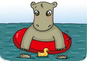 hippopotame mignon hippopotamus cute