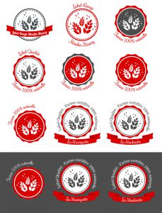 conception graphique création logo design graphisme logo label rouge qualité farine