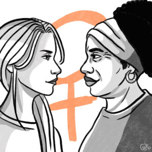 Illustration journée nationale des droits des femmes illustratrice toulouse