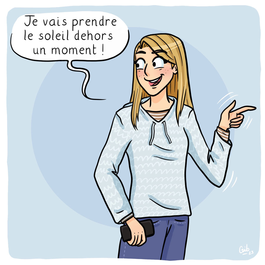 Bande dessinée humour illustratrice toulouse Marie Gib Roumégoux
