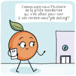 BD La petite mandarine, bande dessinée sur le burn out par marie Roumégoux | Gib (illustratrice à Toulouse)