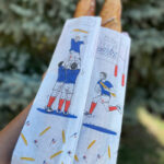 Sachets baguette de pain - Illustrations humour pour la coupe du monde de rugby en France 2023 par Marie Roumégoux | Gib