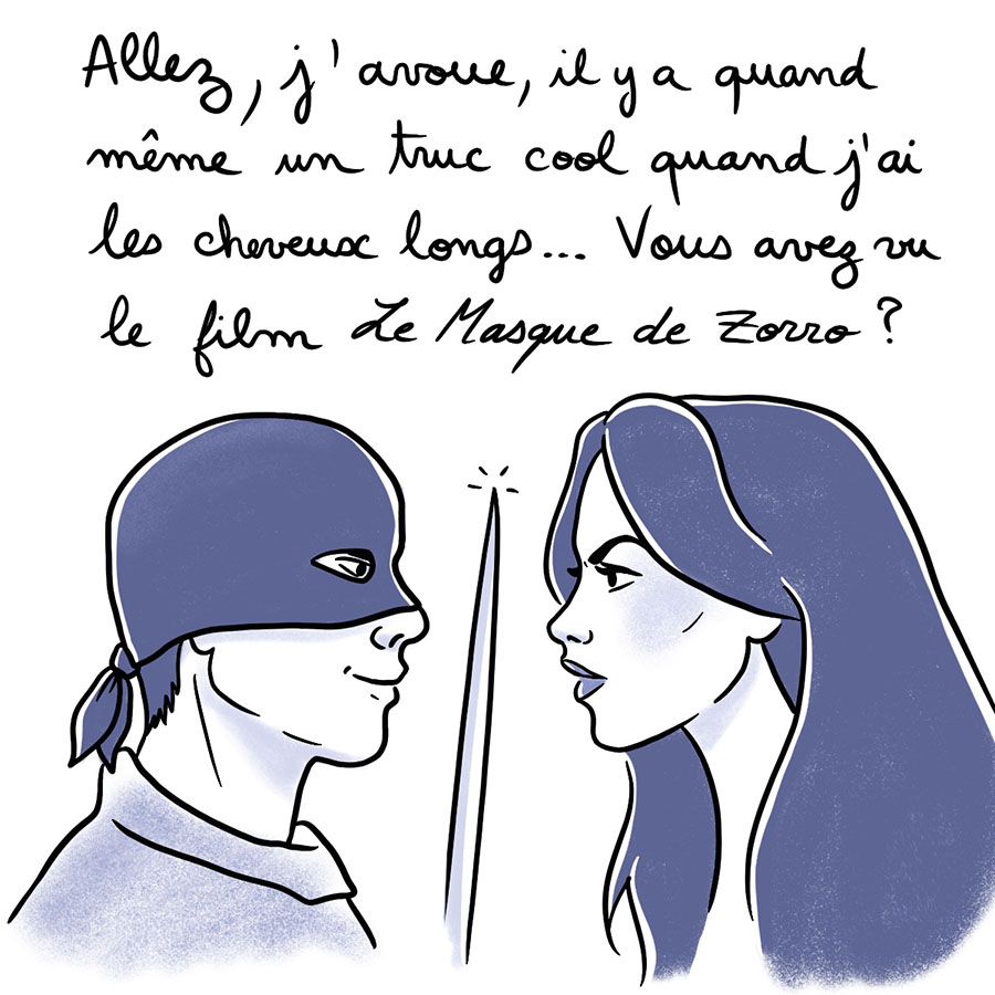 Bande dessinée humour illustratrice Toulouse Marie Roumégoux Gib - Considérations capillaires